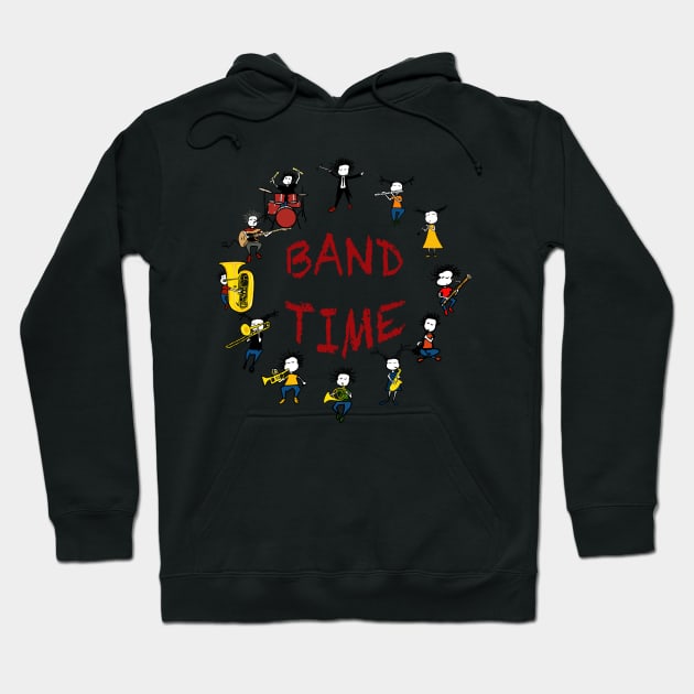 Band time Hoodie by Guastevi